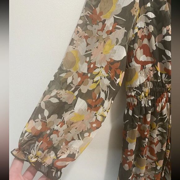 Candies Boho Maxi Pheasant Dress - Picture 3 of 8